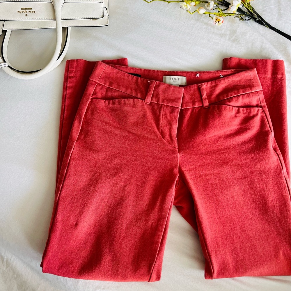 Loft ankle work pants